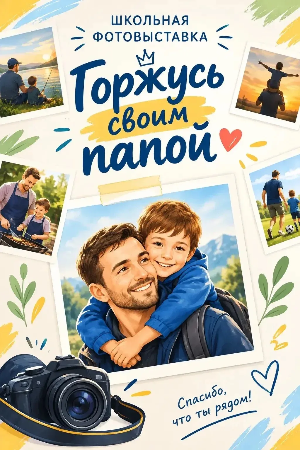 🛠️ Фотовыставка «Папа — мастер своего дела»