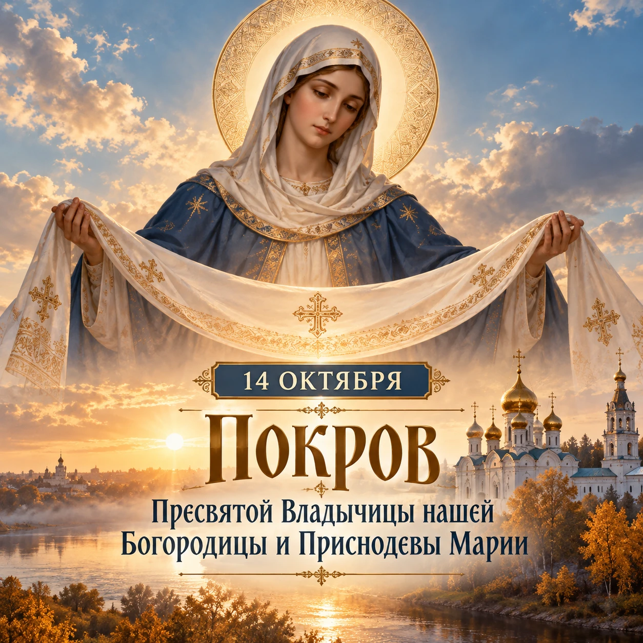 14 октября — Покров Пресвятой Богородицы!