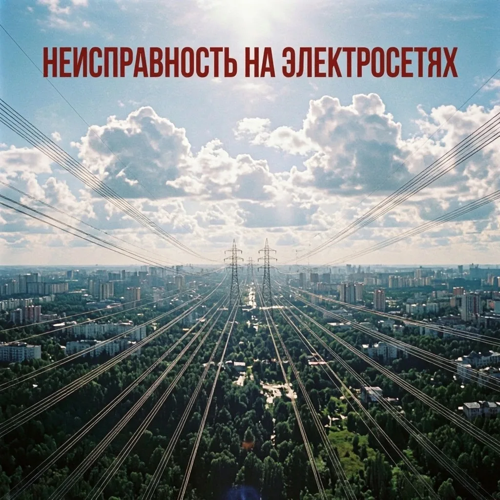 ⚠ В связи с неисправностью на электросетях в черте города наблюдаются ограничения подач...