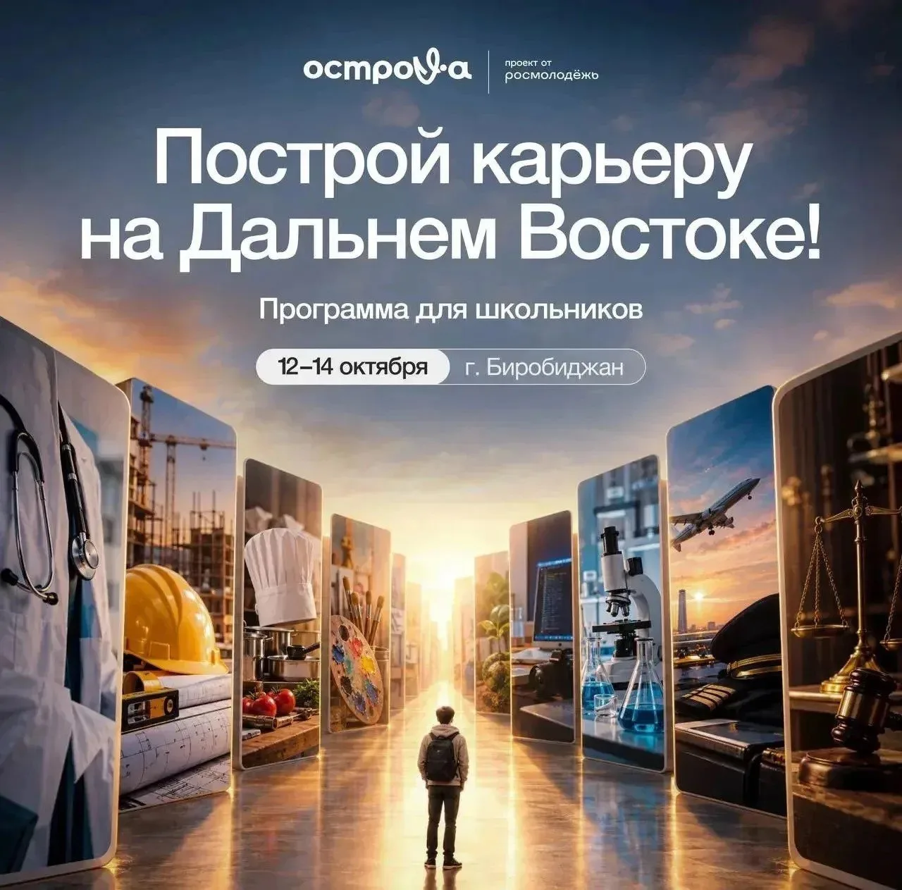 🎉 Молодёжь ЕАО определит профессиональное будущее на трёхдневном форуме (6+)