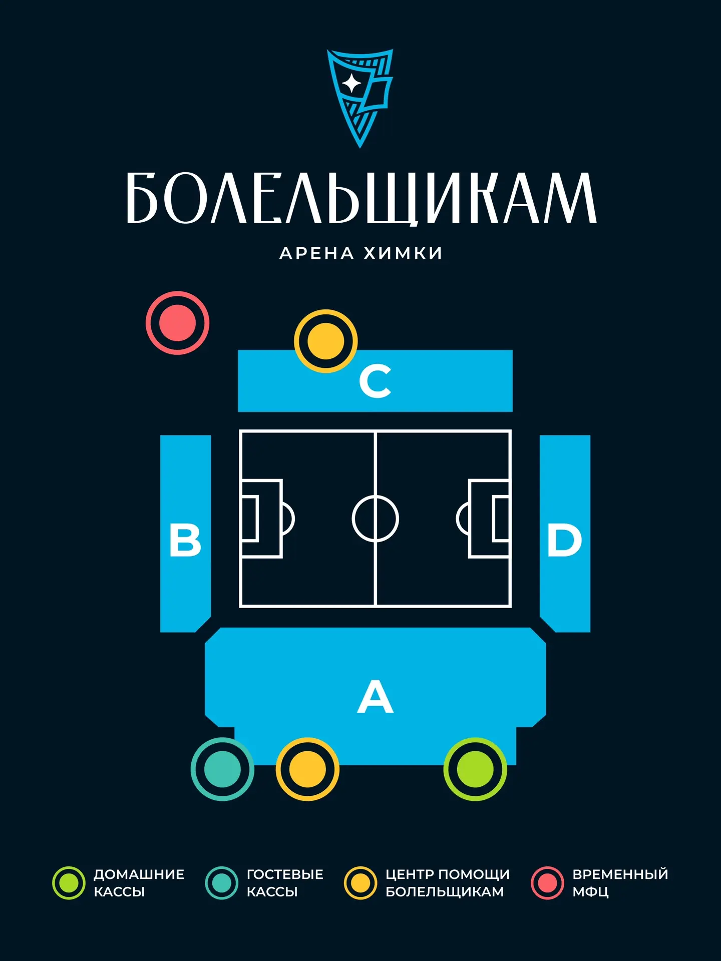 Оформите карту болельщика (Fan ID) прямо на стадионе 🎟