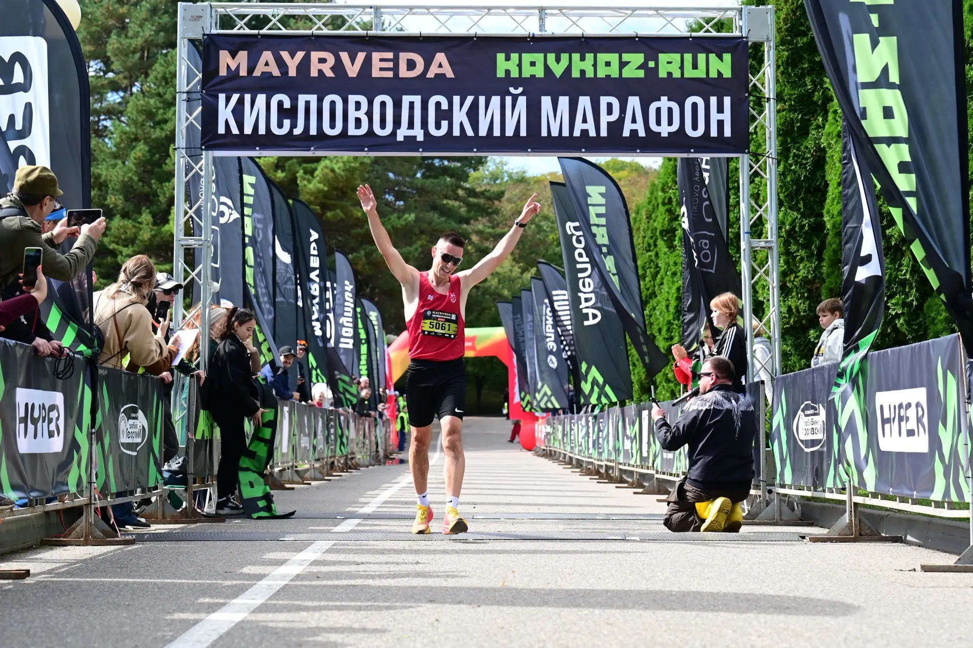 Атлеты, фотографии с первого дня MAYRVEDA Кисловодского марафона уже здесь 📸💚