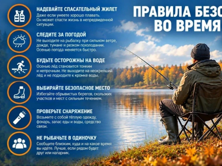 Внимание, акция: «Безопасная осенняя рыбалка» на территории района