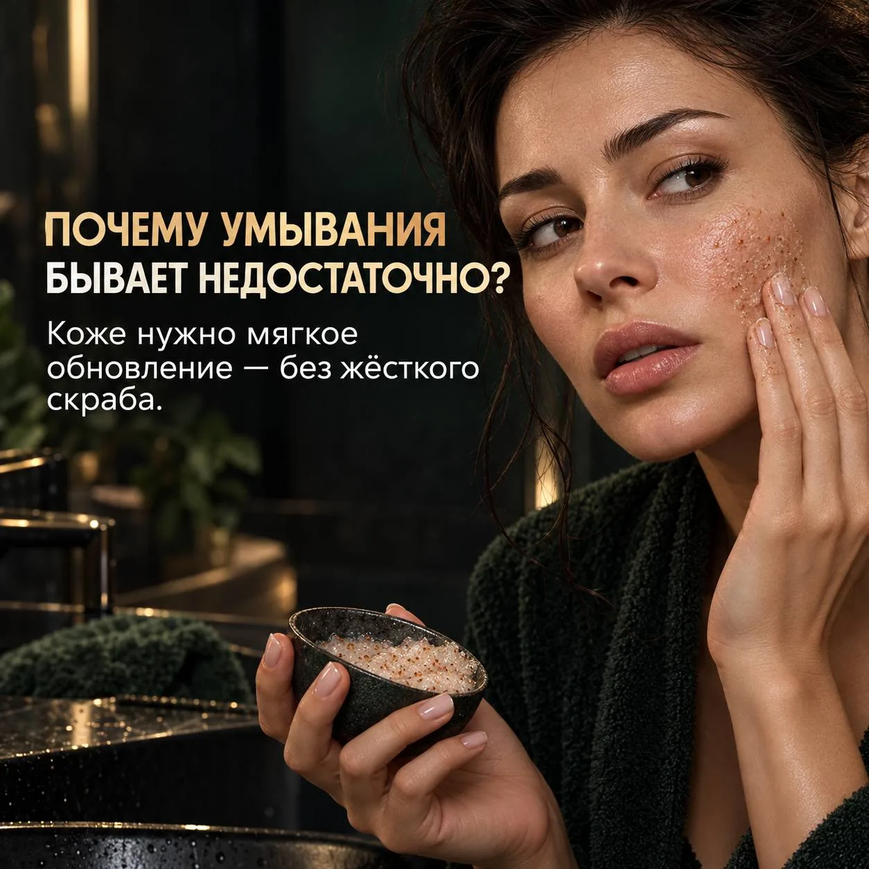 ПОЧЕМУ ОБЫЧНОГО УМЫВАНИЯ БЫВАЕТ НЕДОСТАТОЧНО?