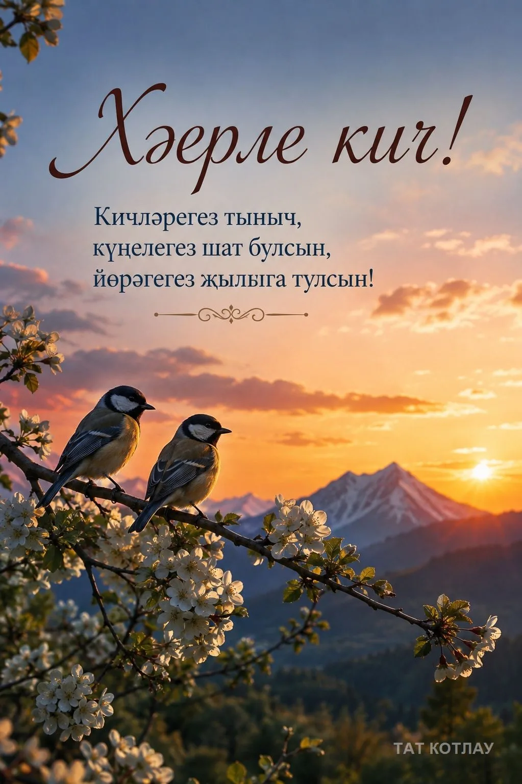 👍 Хәерле кич
