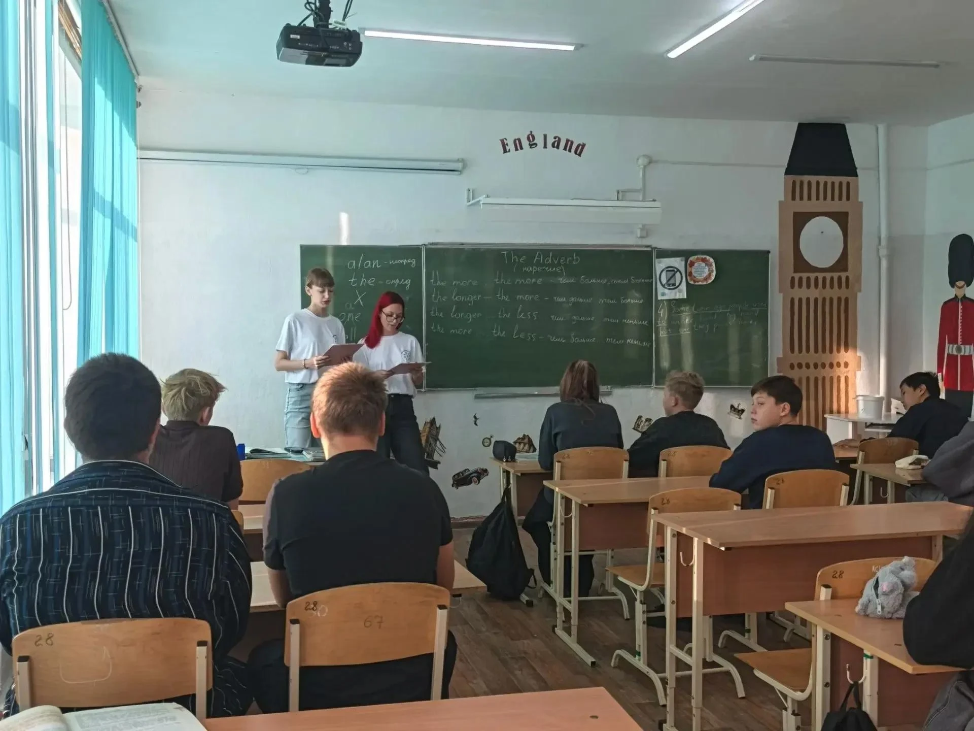 Профориентационная встреча в Саргатских школах.