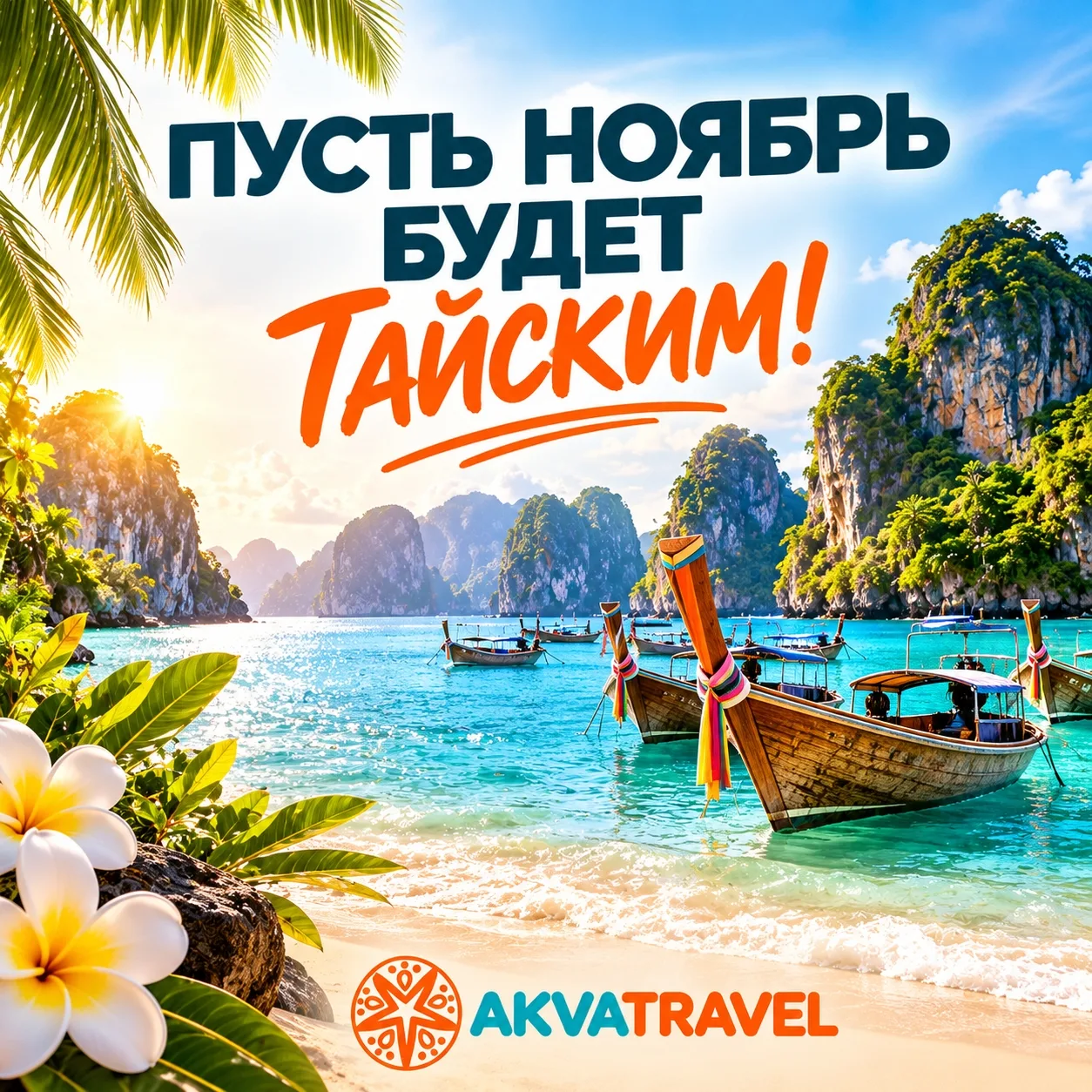 ✨Вместо осенней суеты - прогулки у моря, тропические фрукты и новые впечатления 💛 Пора...