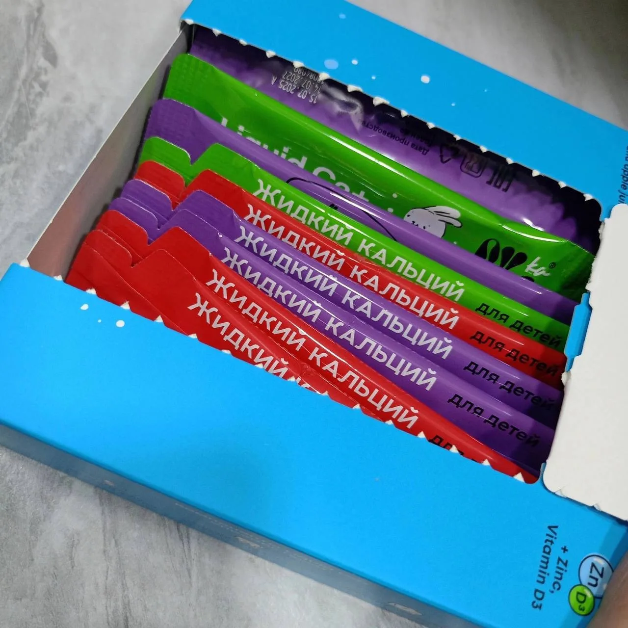 🦴 ДЕТСКИЙ ЖИДКИЙ КАЛЬЦИЙ LIQUID Ca+ FOR KIDS
