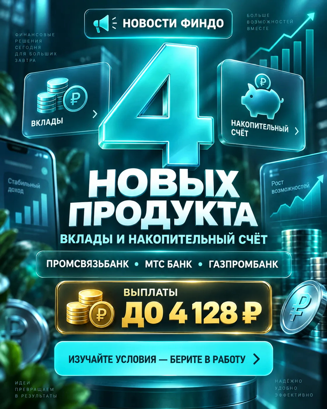 🔥В ФИНДО СРАЗУ ЧЕТЫРЕ НОВЫХ ПРОДУКТА!