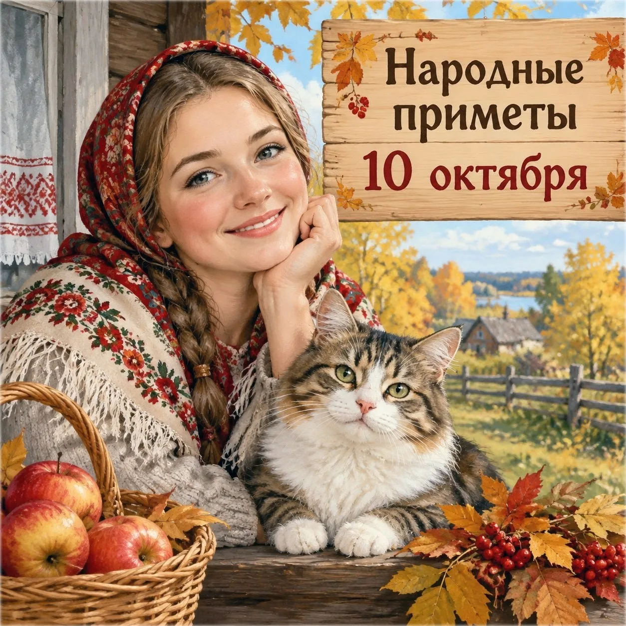 🌿 10 октября — Савватий Пчельник: народные приметы 🌿