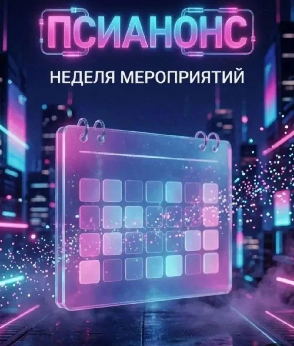 Анонс мероприятий в экосистеме "Искусство быть психологом"