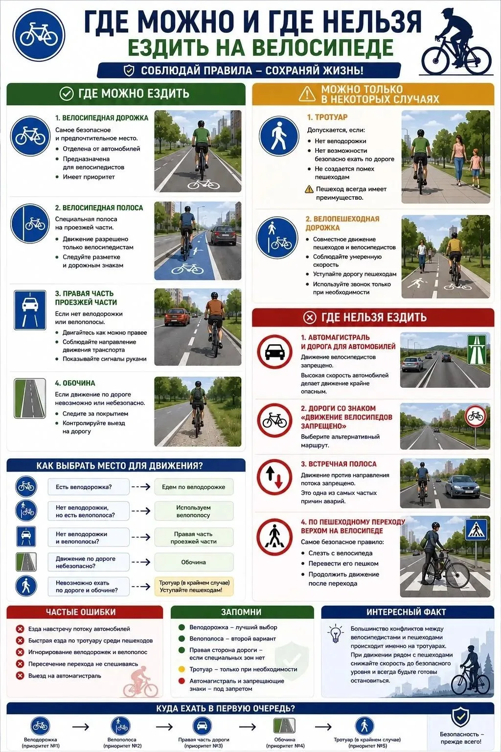 ✅ Безопасность на дороге - ответственность каждого!