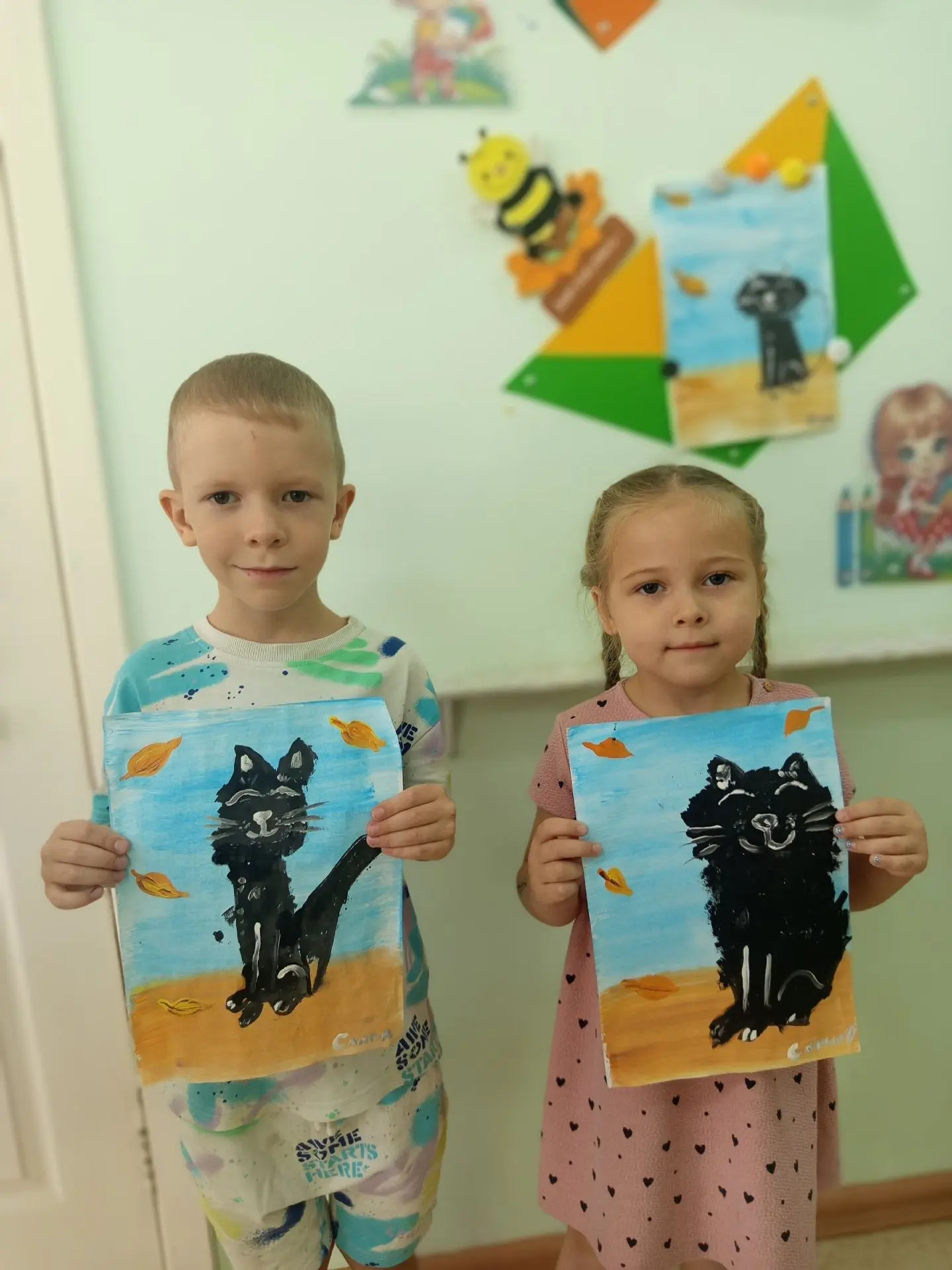 🎉 Волшебные котики в старшей группе «Радуга»! 🎉