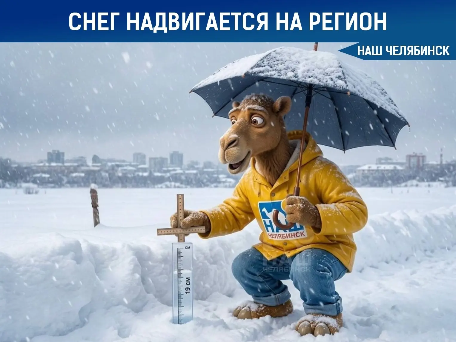 🌨 Челябинскую область засыпет снегом