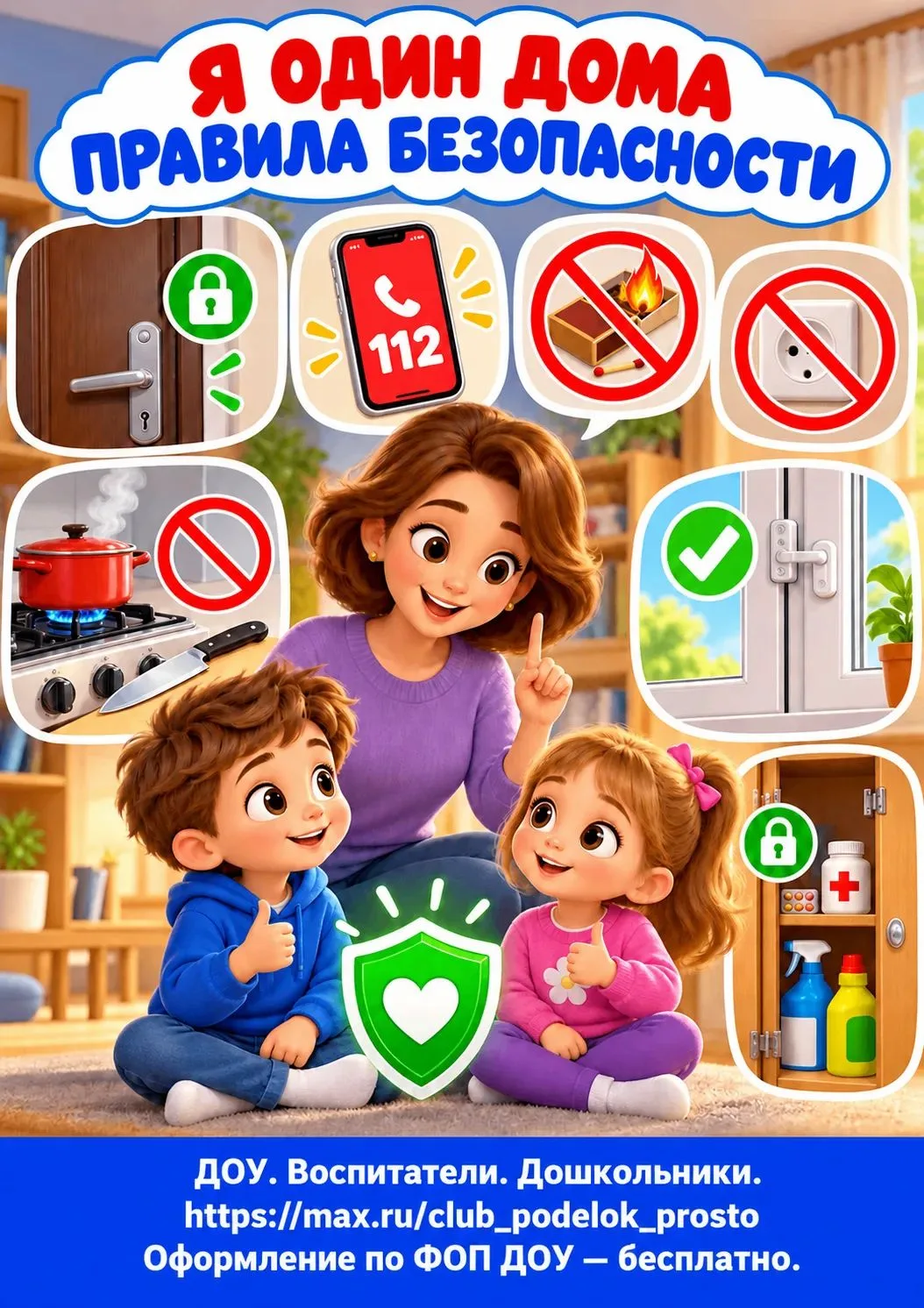 Единый день безопасности: защищаем самое дорогое! 🏠👨👩👧👦