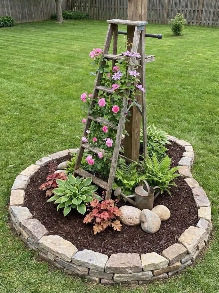 Декор дачного участка 🌸