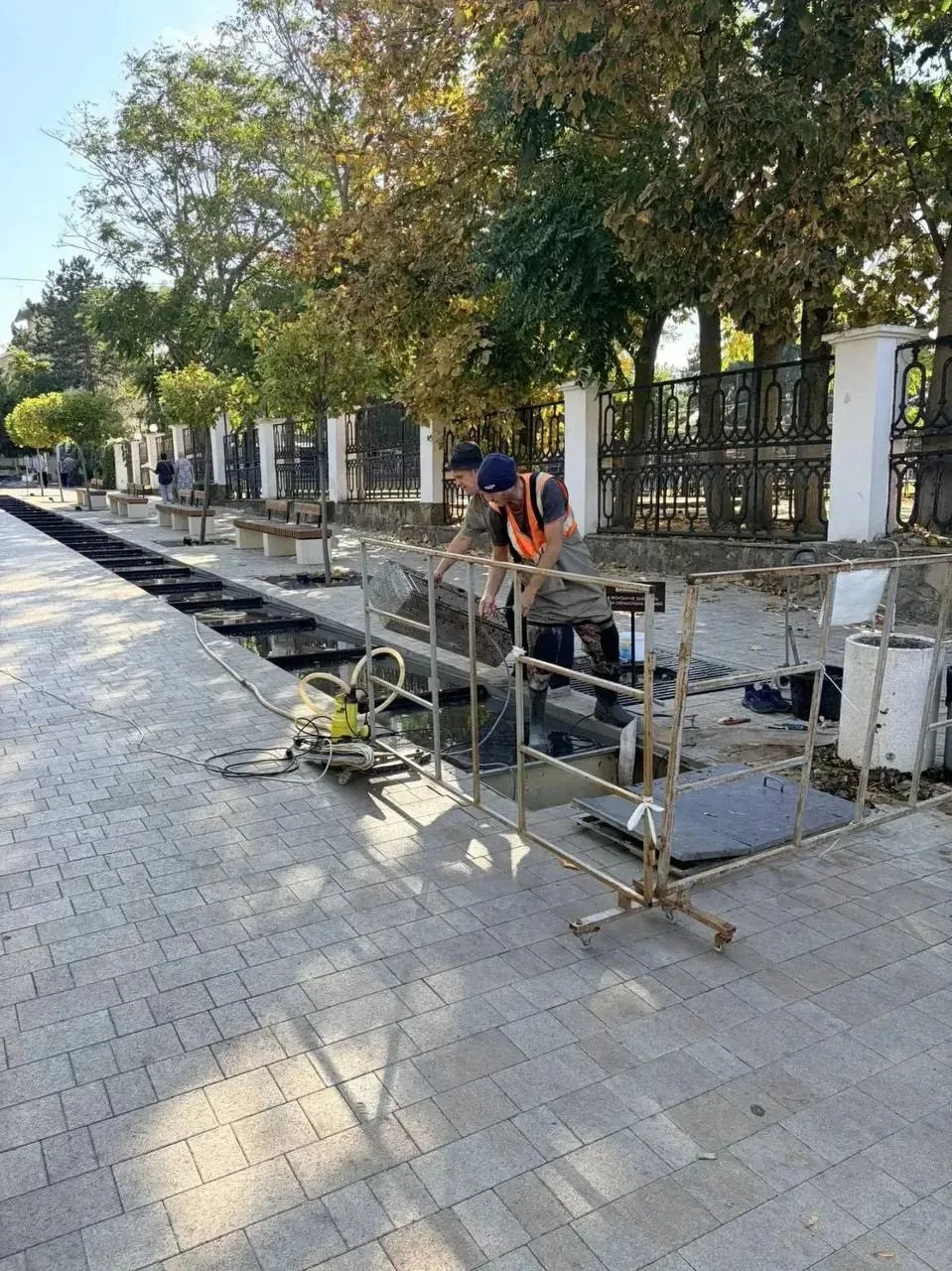 ⛲Фонтаны Анапы уходят на зимовку