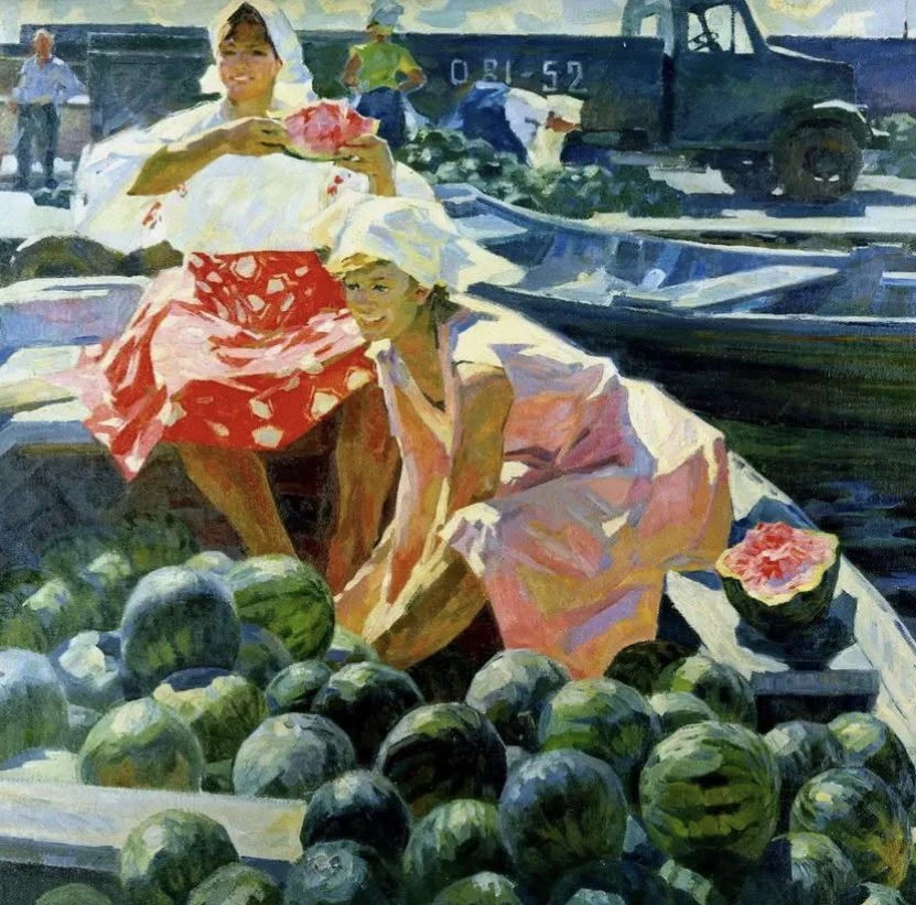 , Арбузы из Херсона" 1973 год.