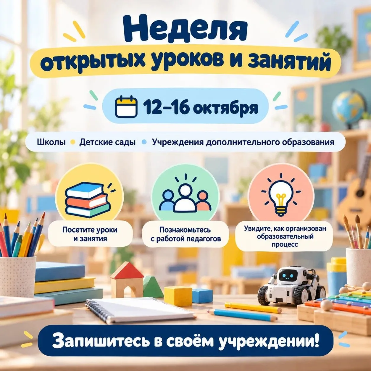 📚 Увидеть образовательный процесс изнутри