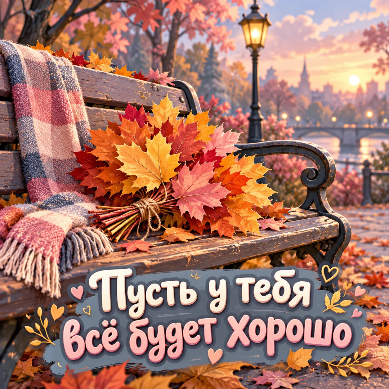 🍂 Пусть у тебя всё будет хорошо.