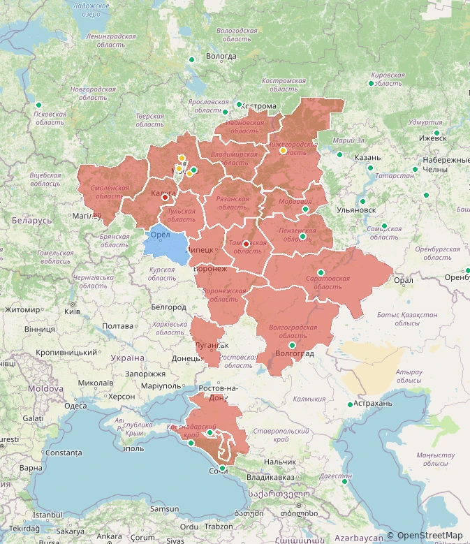 🚨 Карта обстановки 🔄 Обновляется при изменениях.