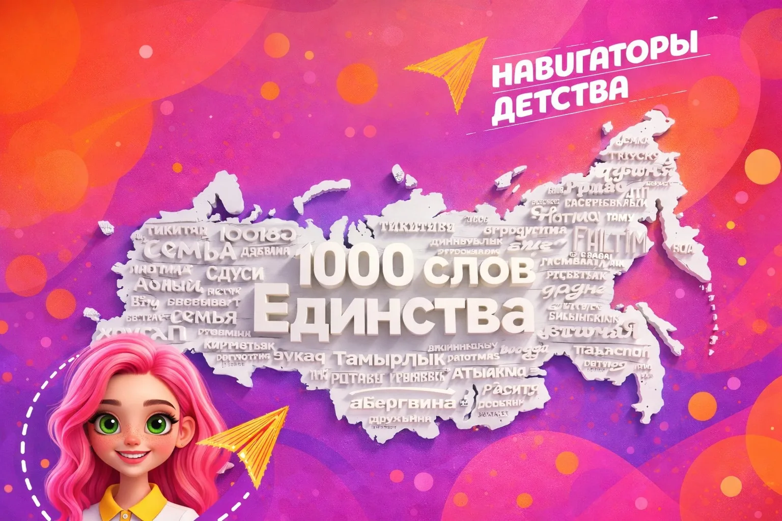 С учащимися МБОУ СОШ с.Сикачи-Алян присоединились к акции «1000 слов Единства»