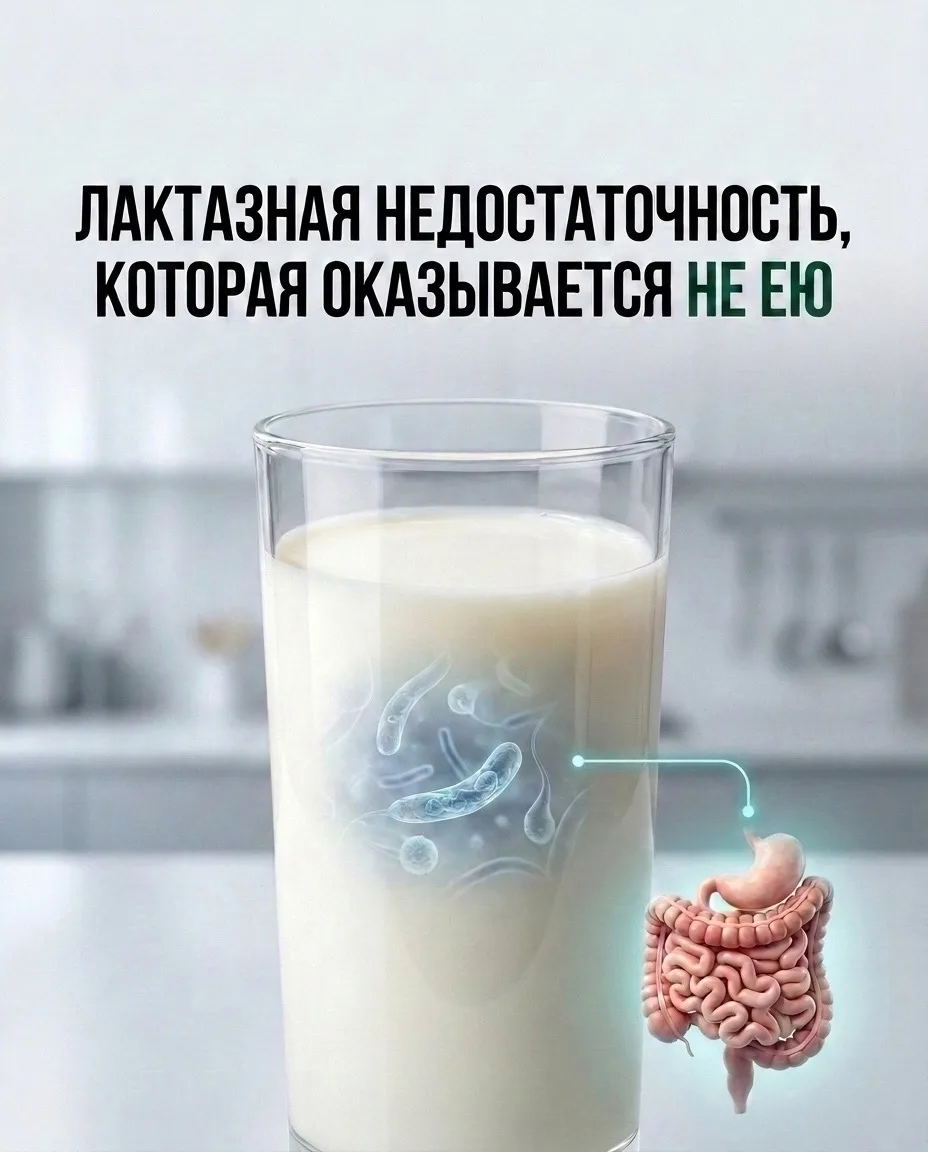 МОЛОКО ПЕРЕСТАЛО ПЕРЕВАРИВАТЬСЯ: ДЕЛО НЕ В ЛАКТОЗЕ 🥛