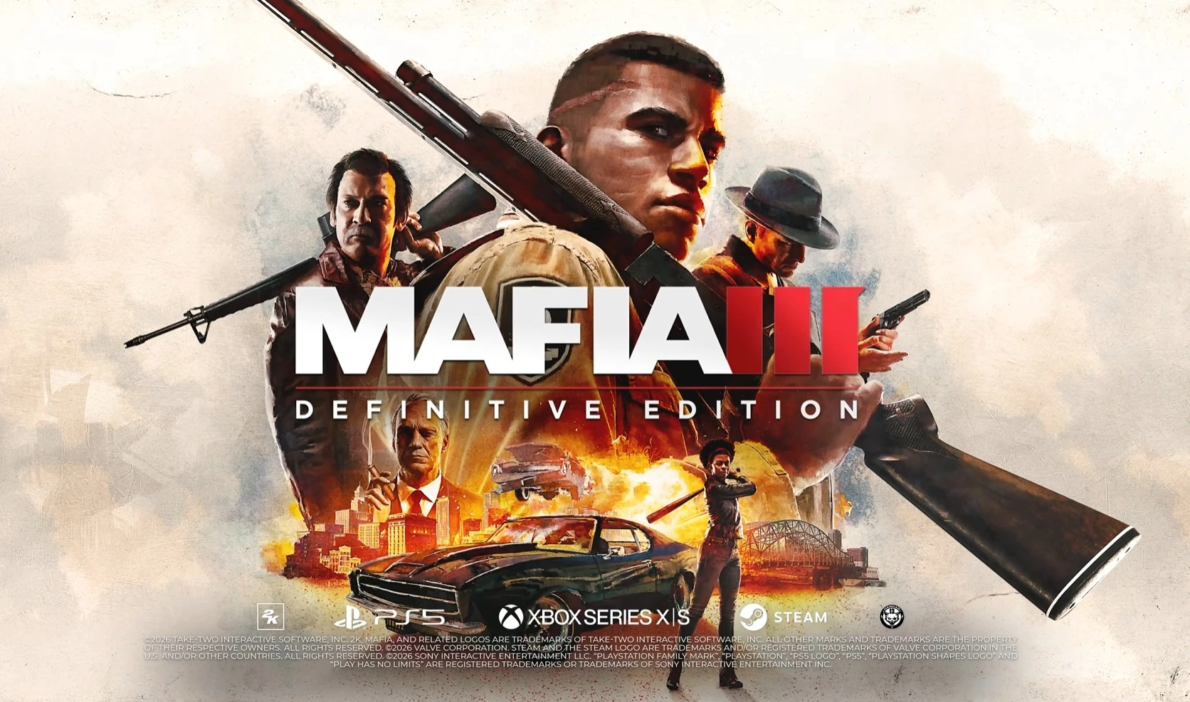 Mafia 3 обновили для PlayStation 5 и Xbox Series — игра получила режим с 60 FPS.