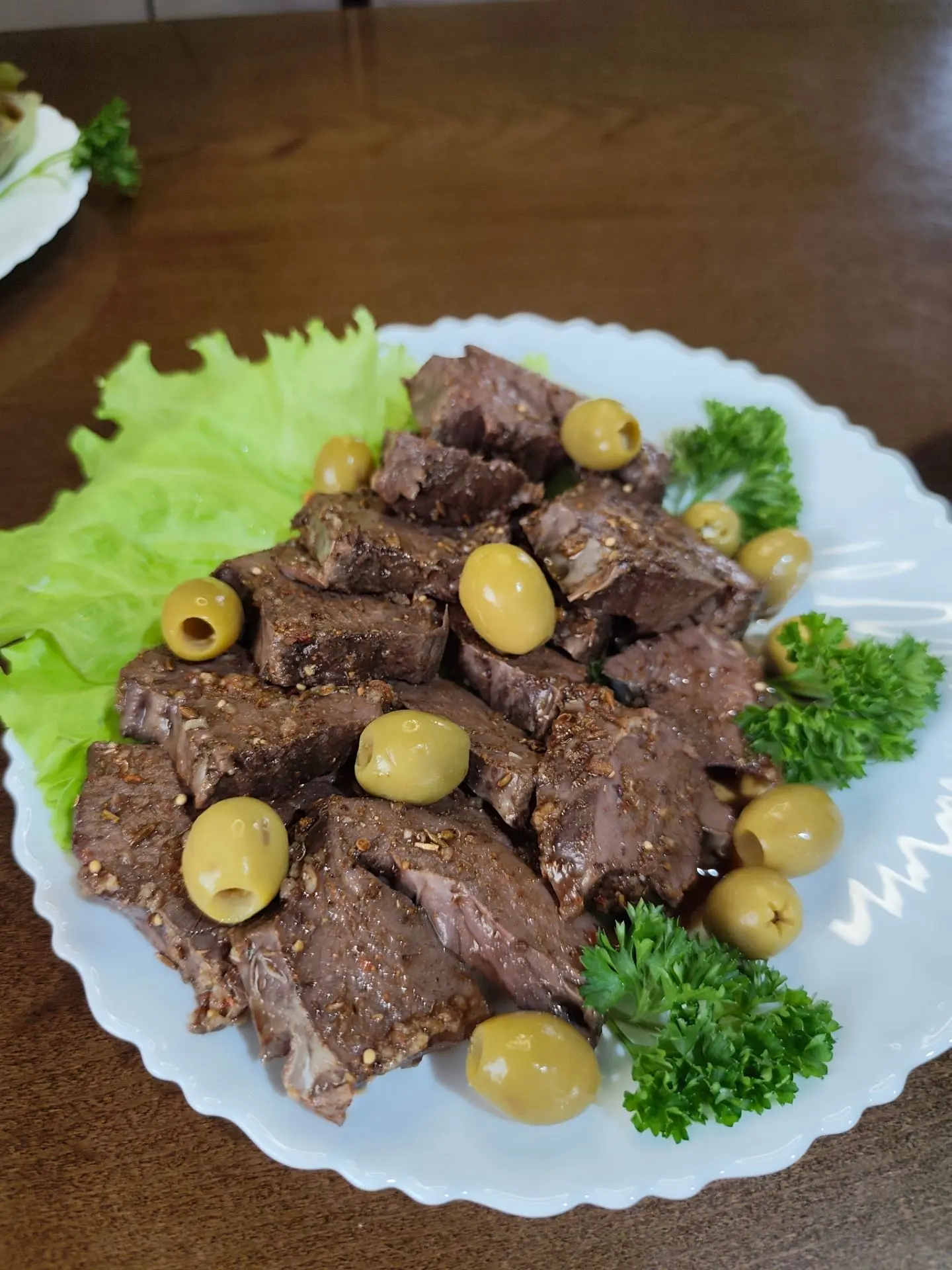 ОТВАРНОЕ ГОВЯЖЬЕ СЕРДЦЕ НА ЗАКУСОЧКУ