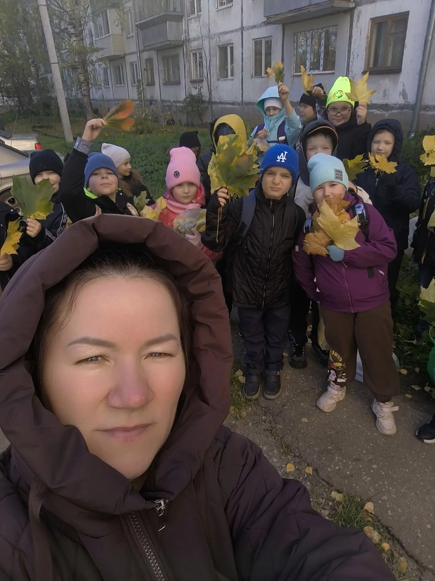 «Каждый должен найти время, чтобы спокойно посидеть и посмотреть, как падают осенние ли...