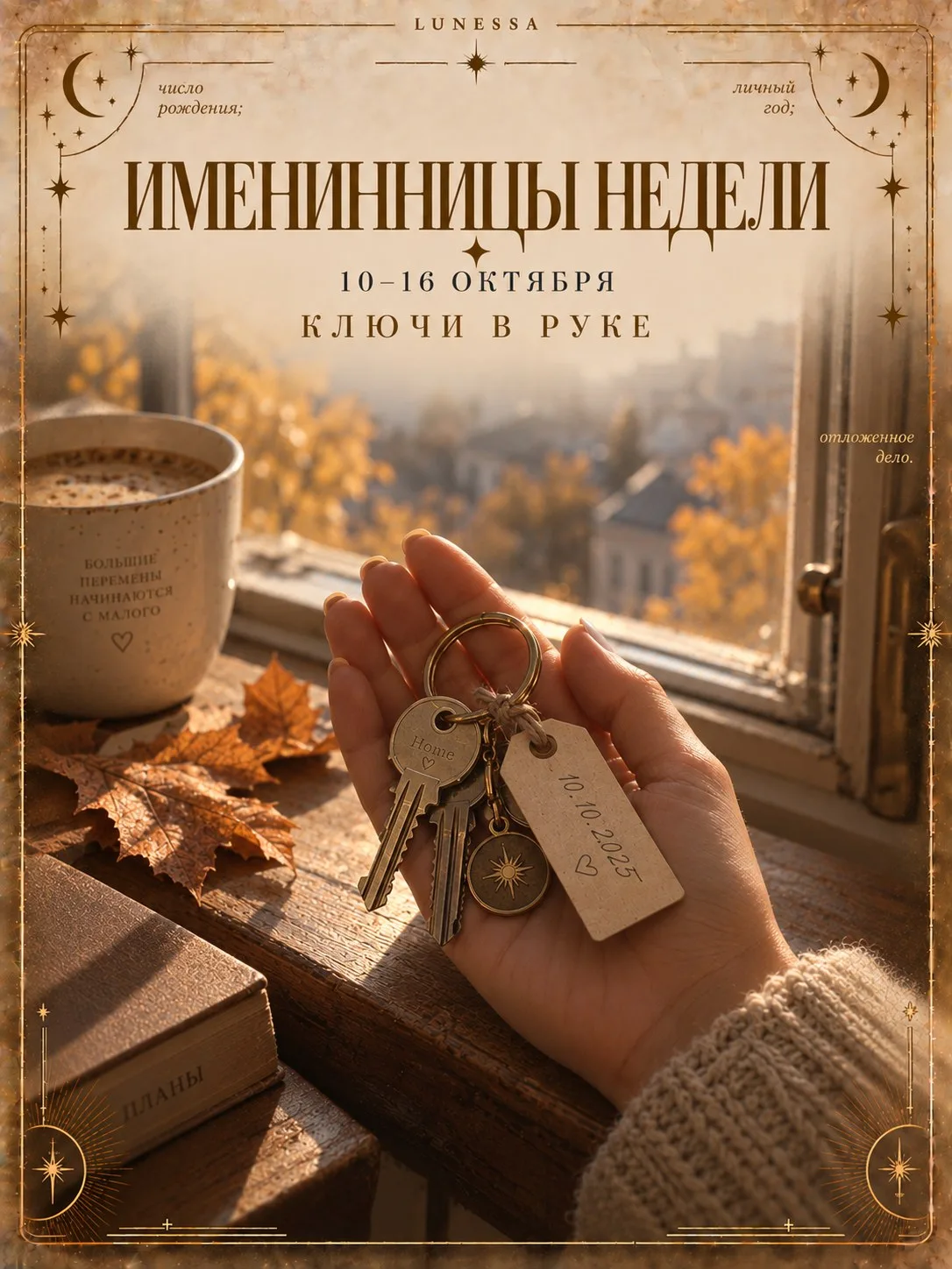 Именинницы недели ✦ 10–16 октября