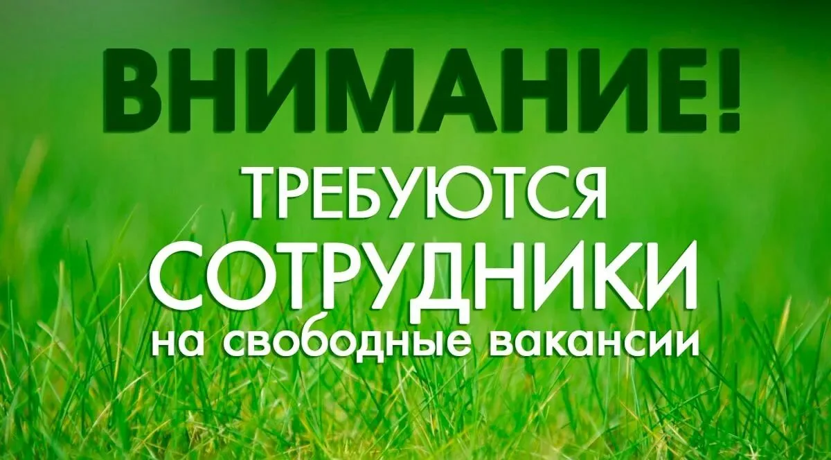 🟢ОТКРЫТА ВАКАНСИЯ