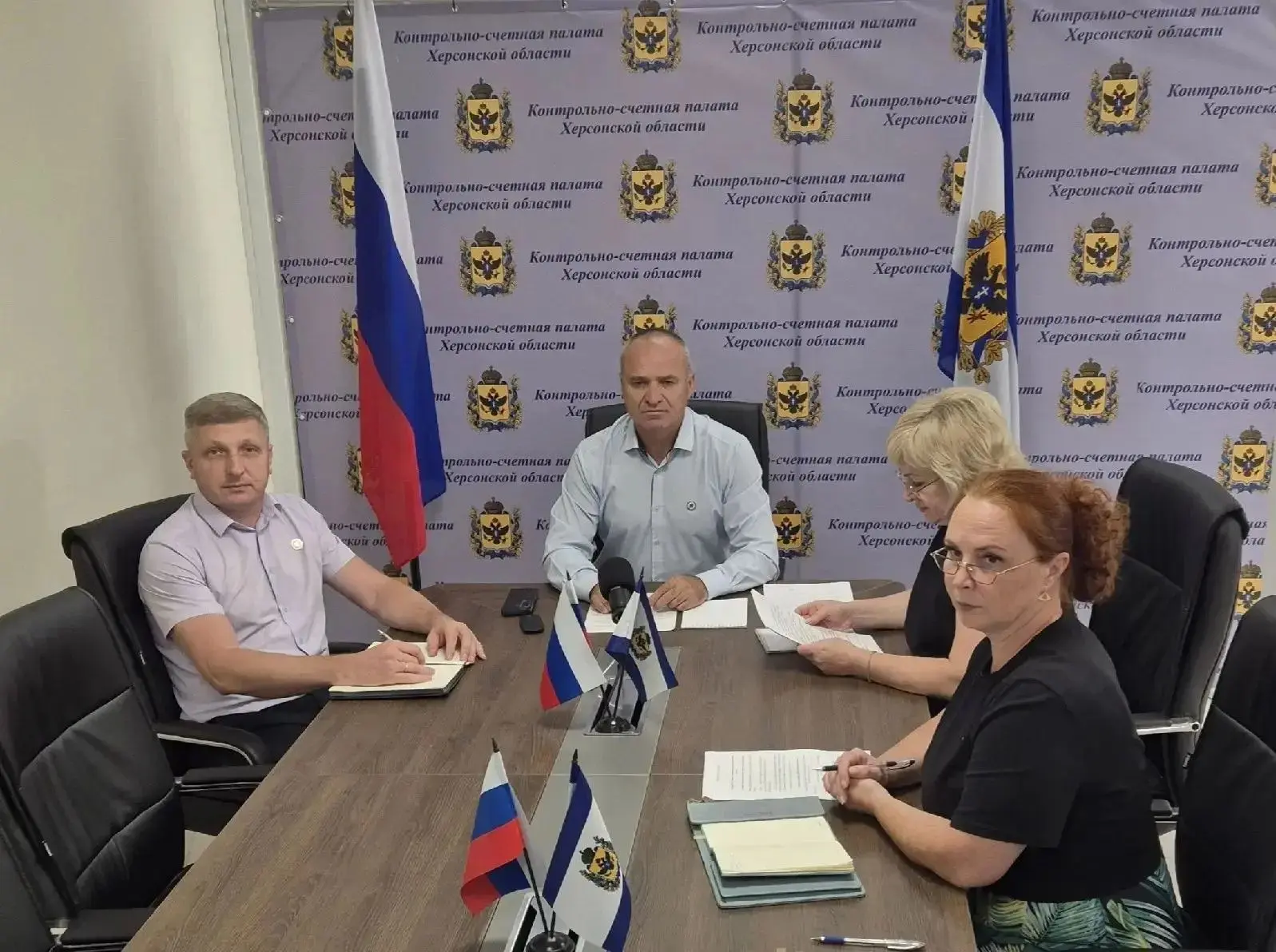 В Контрольно-счетной палате Херсонской области состоялось семнадцатое заседание Коллеги...