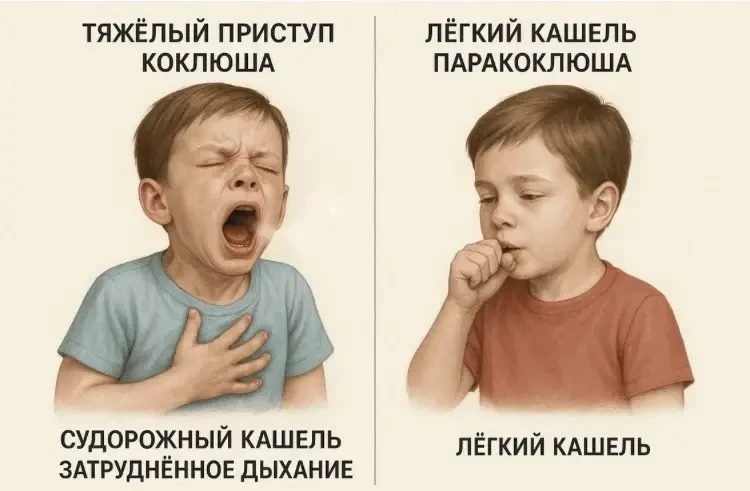 Сегодня поговорим о таком заболевании как паракоклюш. Статистика за 2025 и 2026 год по ...