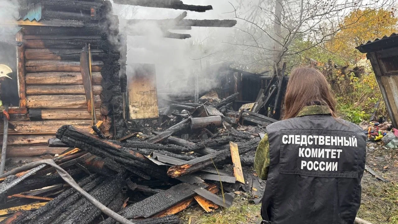 В Окуловке проводится доследственная проверка по факту гибели мужчины при пожаре