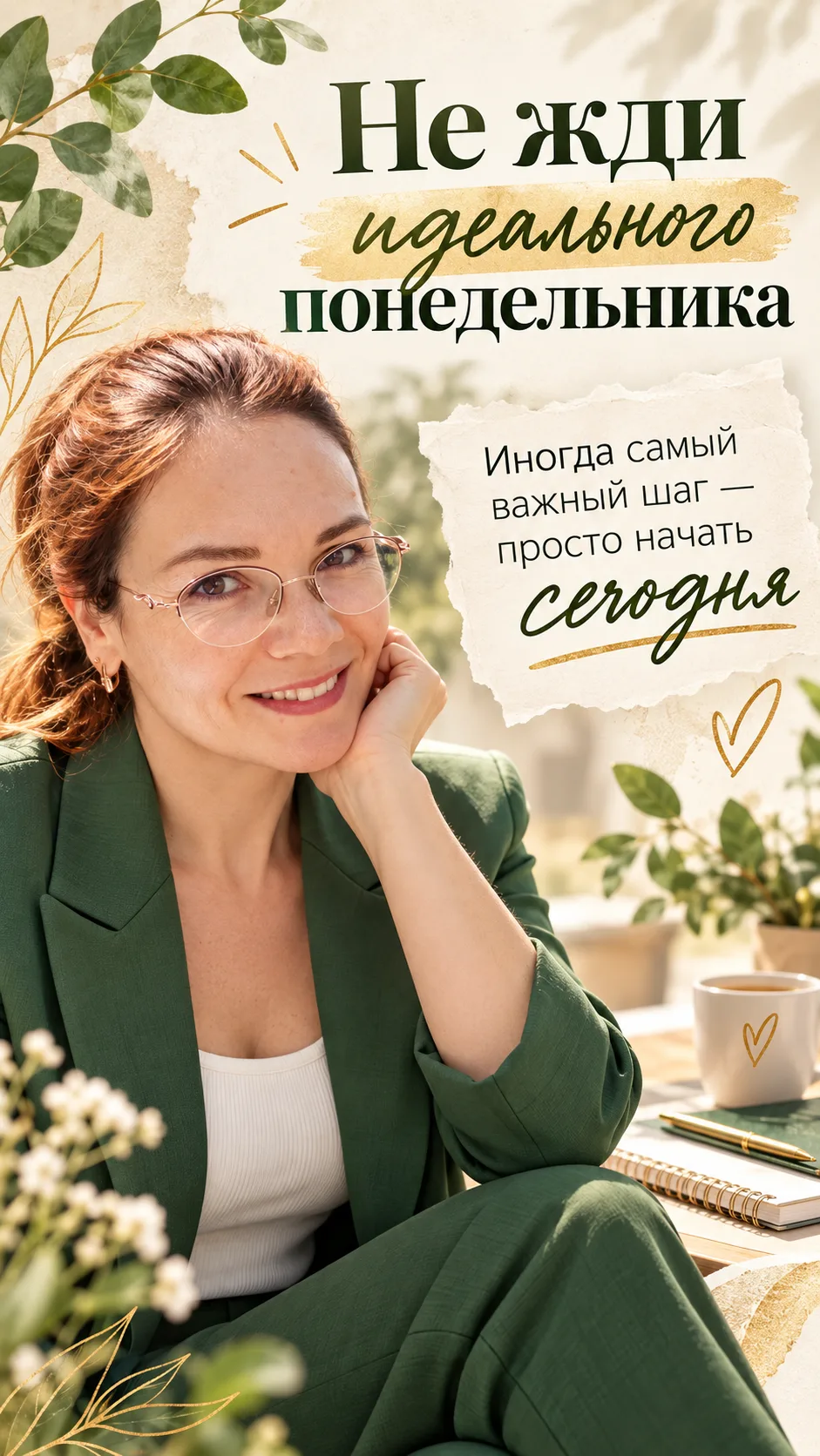 «Начну с понедельника…» 🤫 Сколько раз эта фраза откладывала вашу лучшую жизнь на потом?