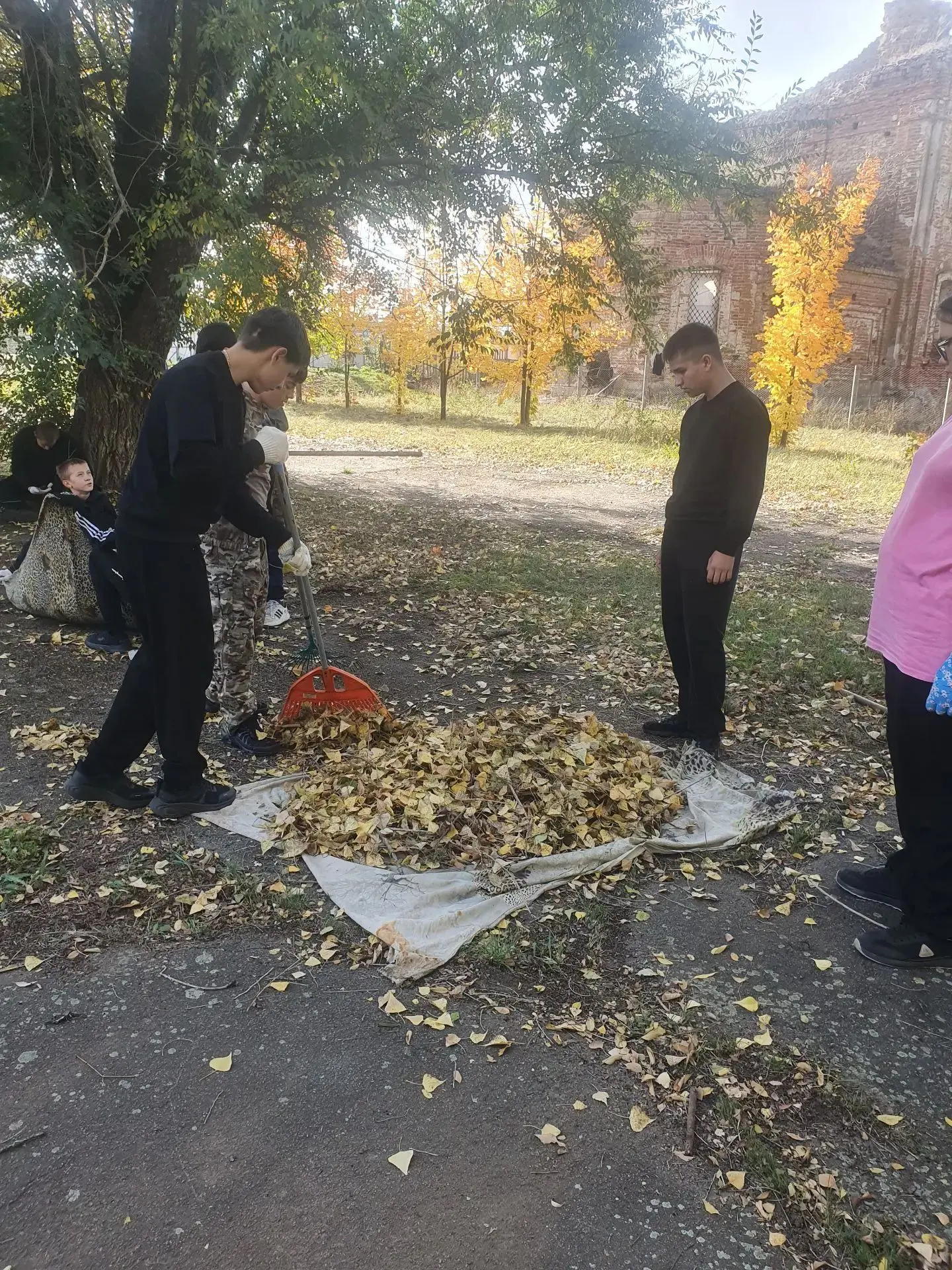 В рамках осенней недели добра наши ученики совершили важное и нужное дело. Они убрали т...
