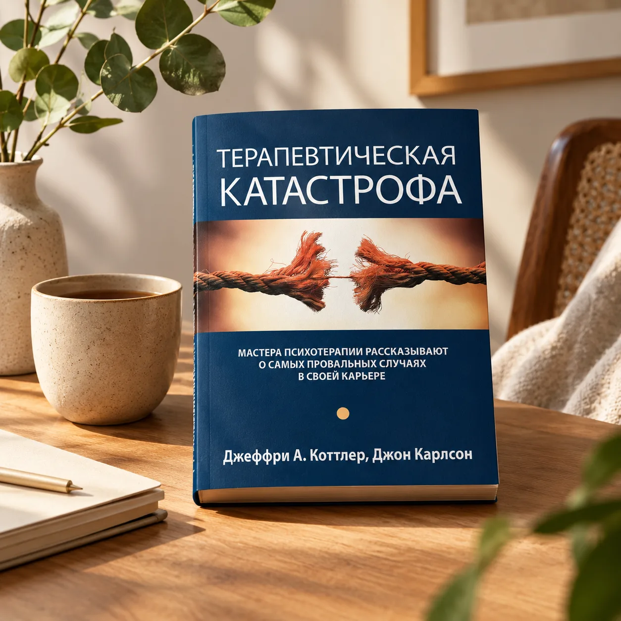 Первая глава книги «Терапевтическая катастрофа» называется «Тут такое дело». Её автор —...