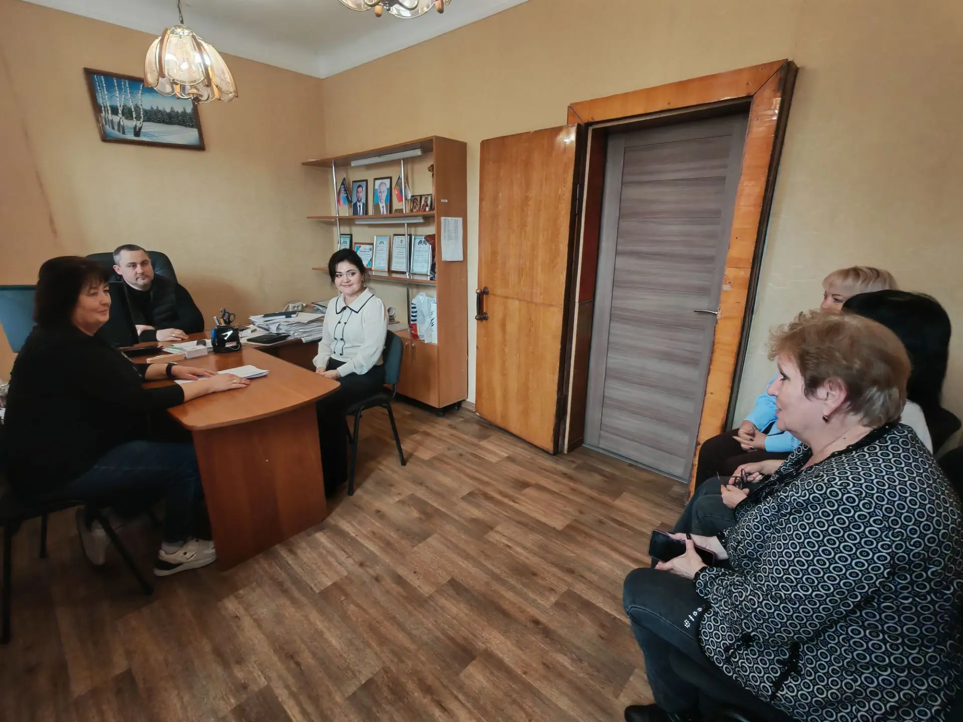 Встреча с трудовым коллективом