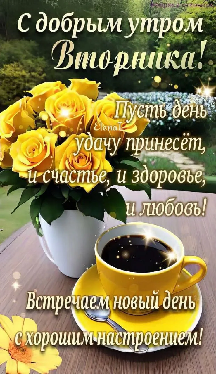 Доброе утро!🌼💐