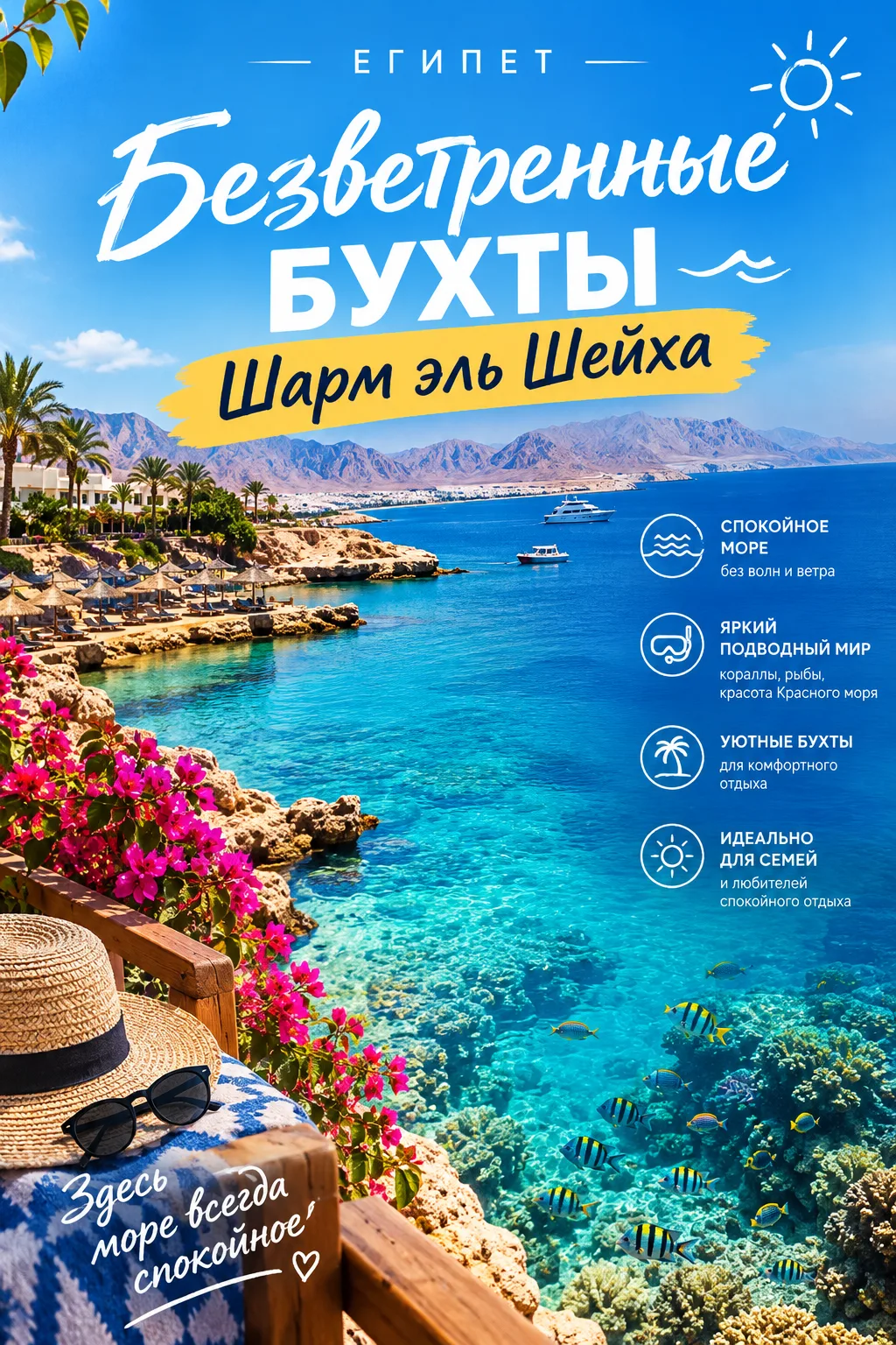 🌬 Шарм зимой: ловим солнце, прячемся от ветра