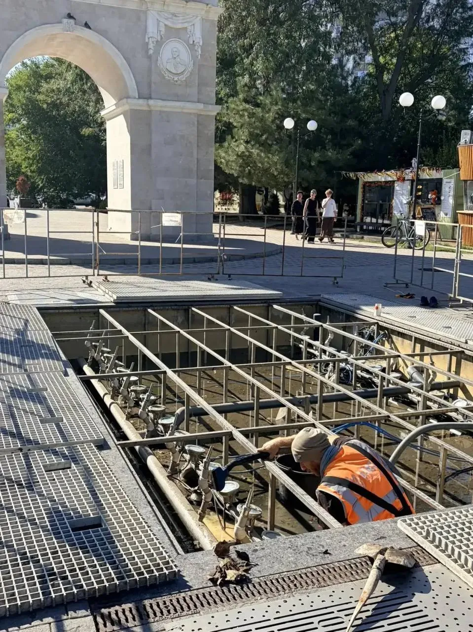 ⛲ Фонтаны Анапы готовятся к зиме