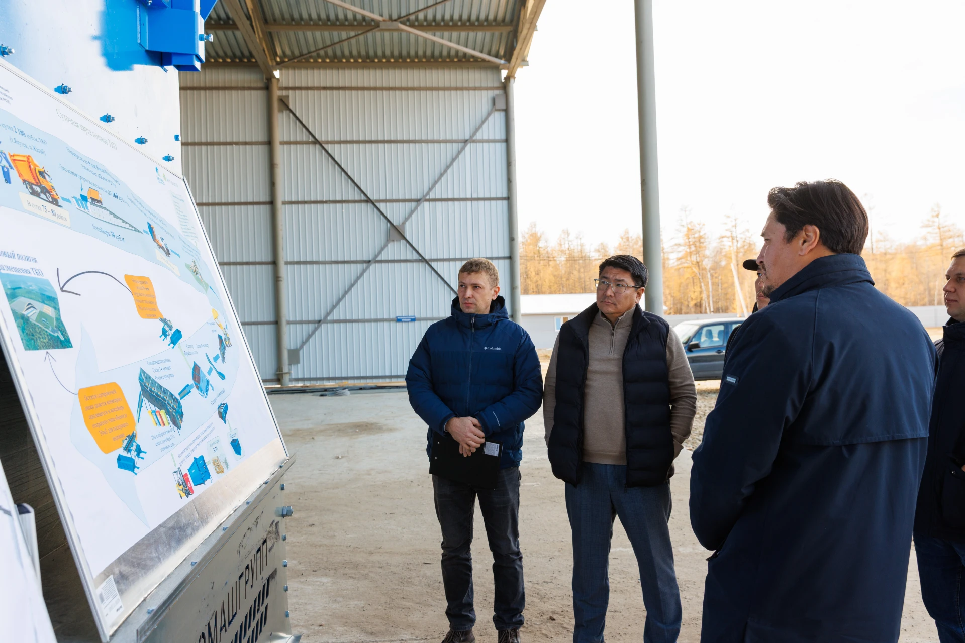 Комиссия Якутской городской Думы посетила новый комплекс по обработке ТКО