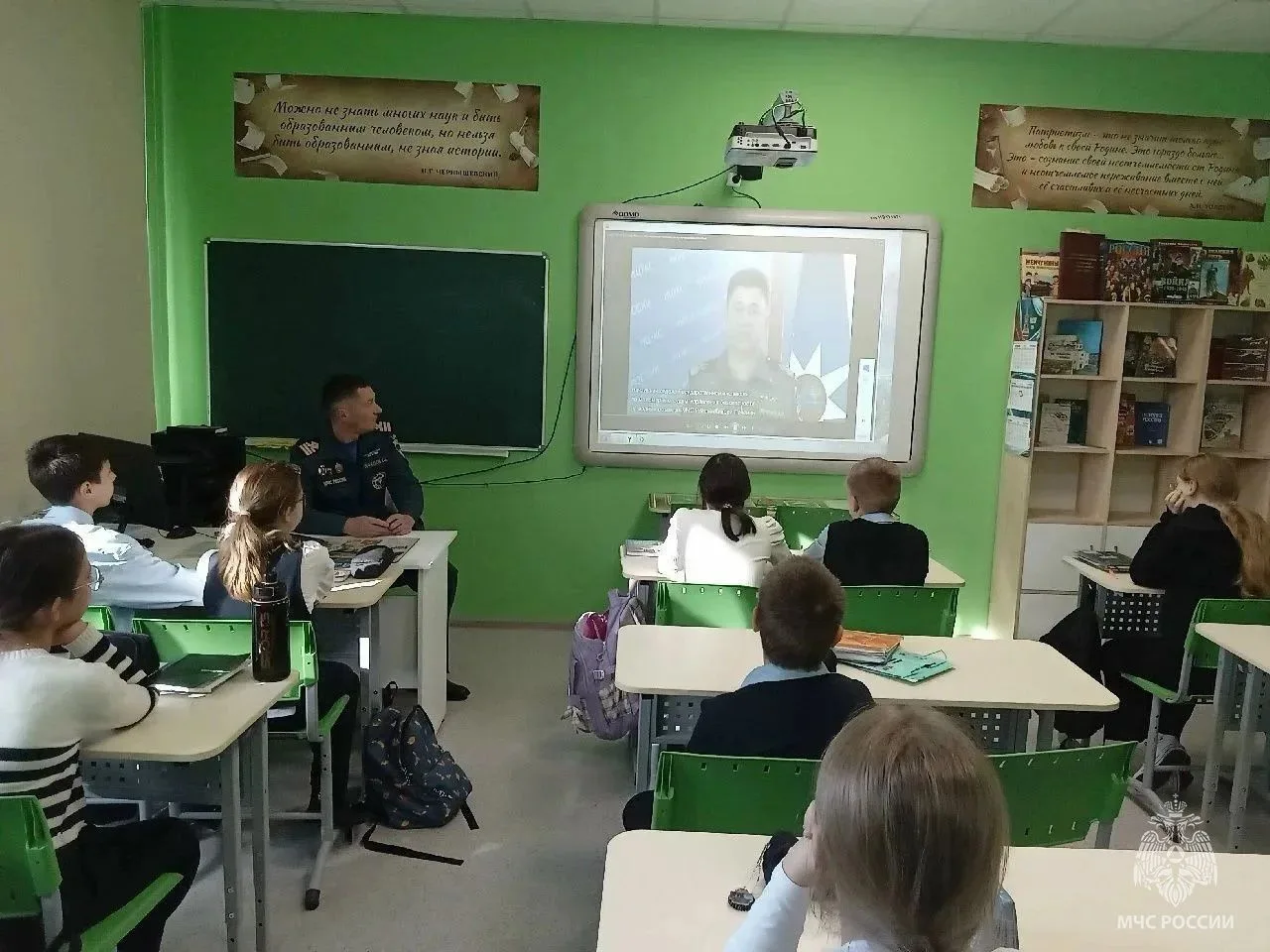 Уроки культуры безопасности в Лужском районе