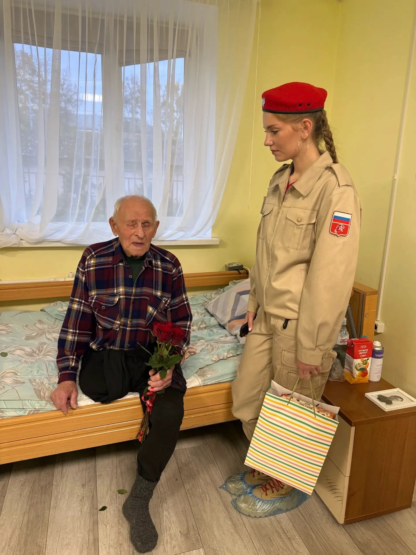 🇷🇺Живая история: встреча с героем!