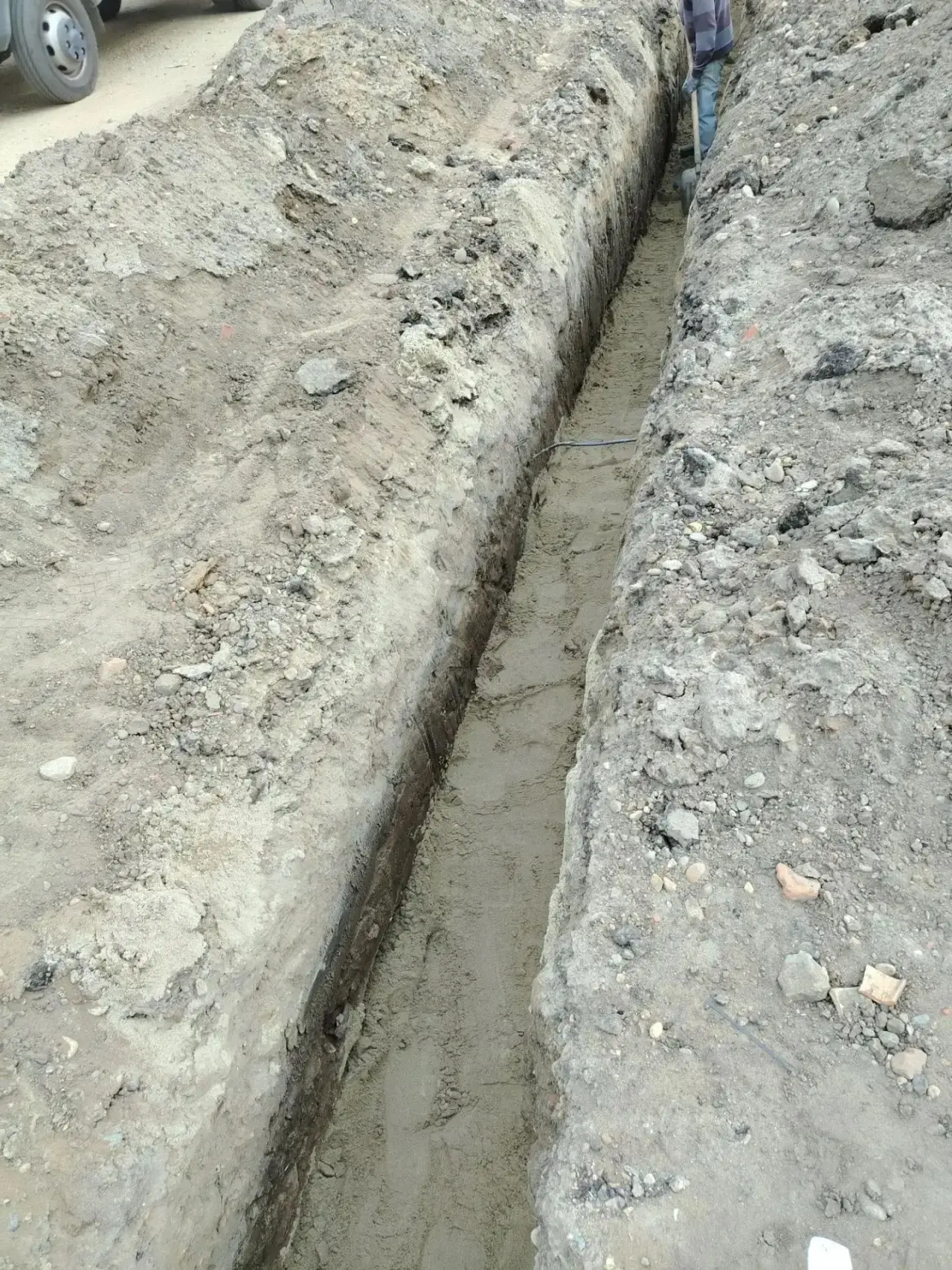 💧В Кропоткине продолжается замена ветхих сетей водоснабжения.