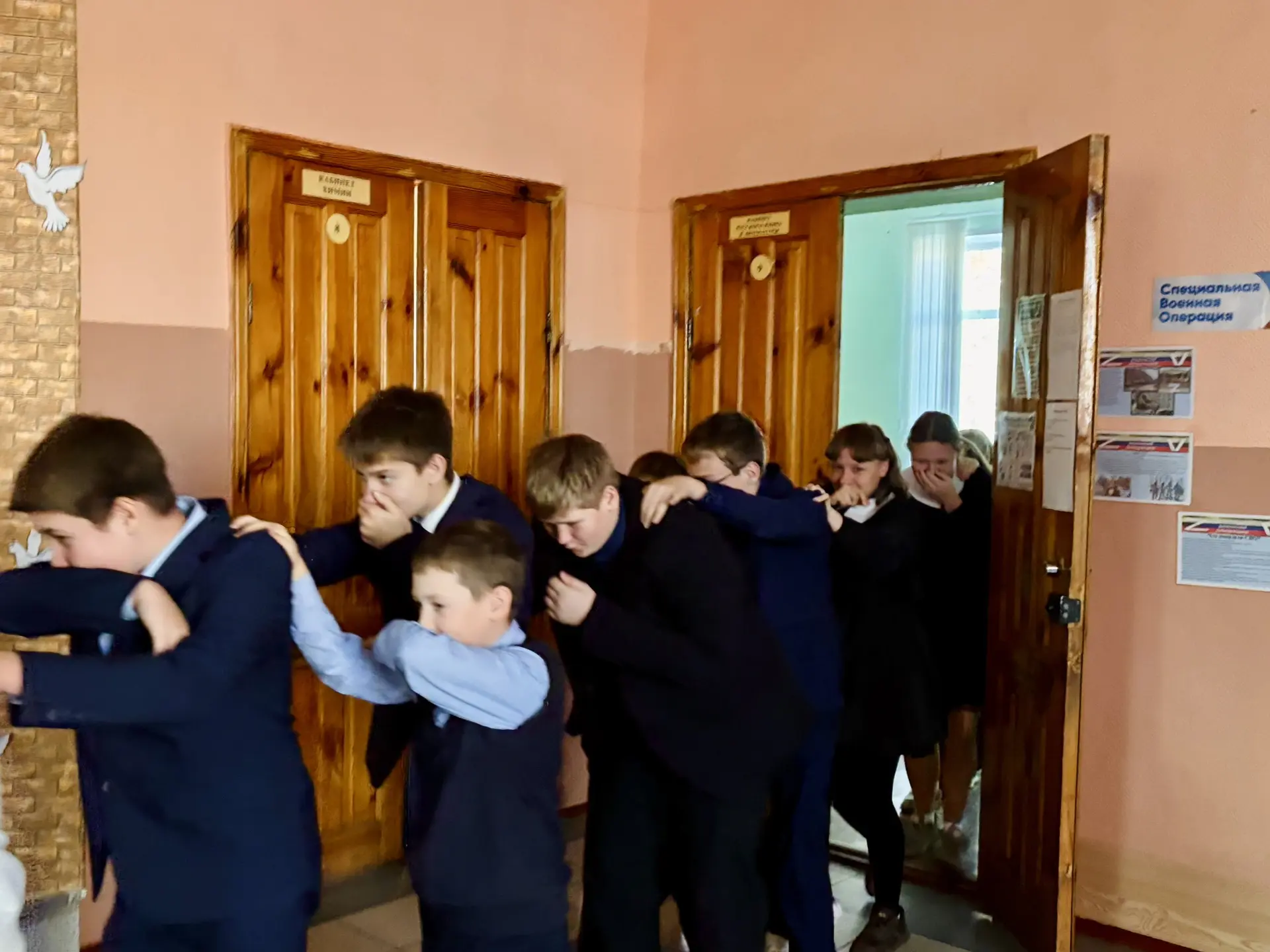 ✅9 октября в школе состоялась незапланированная эвакуация при пожарной тревоге — и одно...