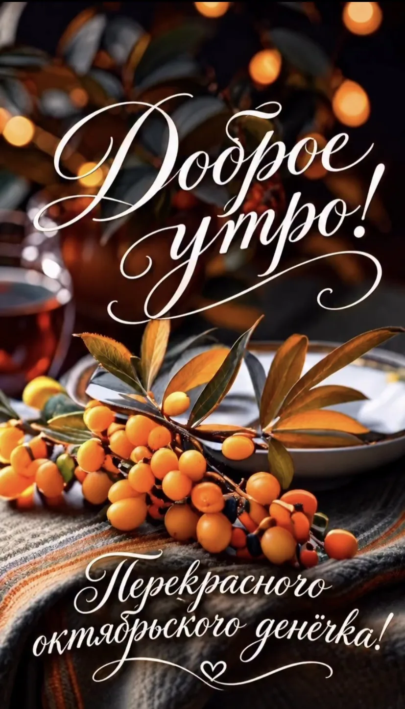 Доброе утро!