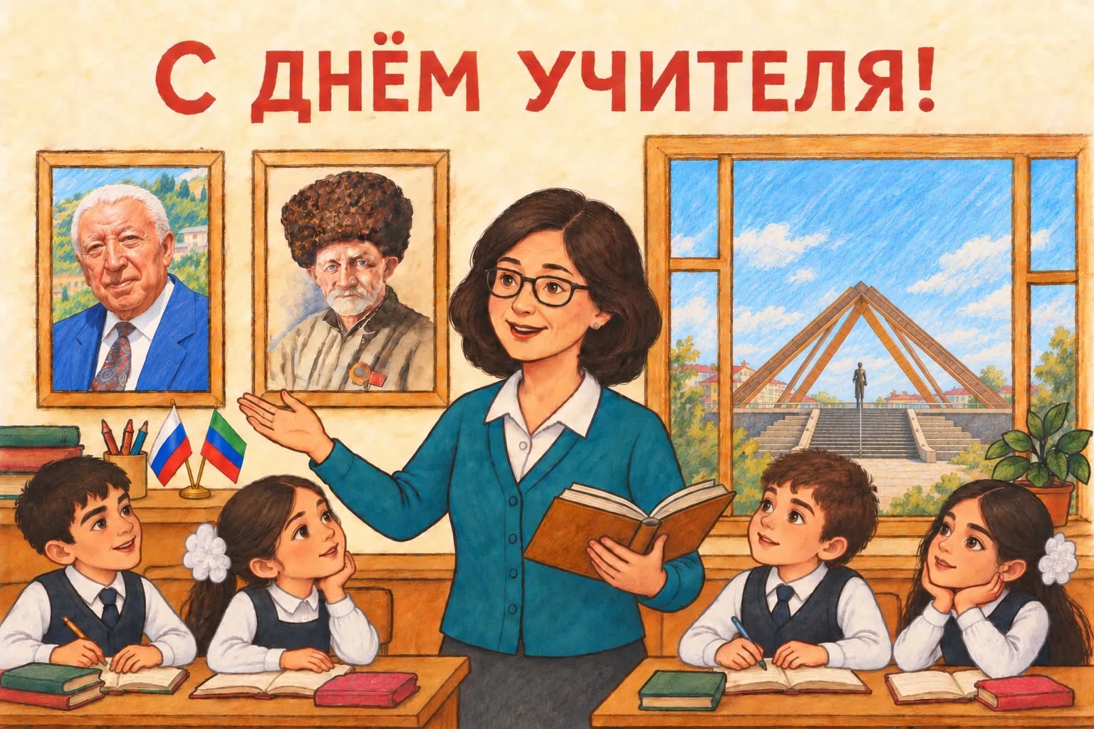 Дорогие учителя и ветераны педагогического труда!