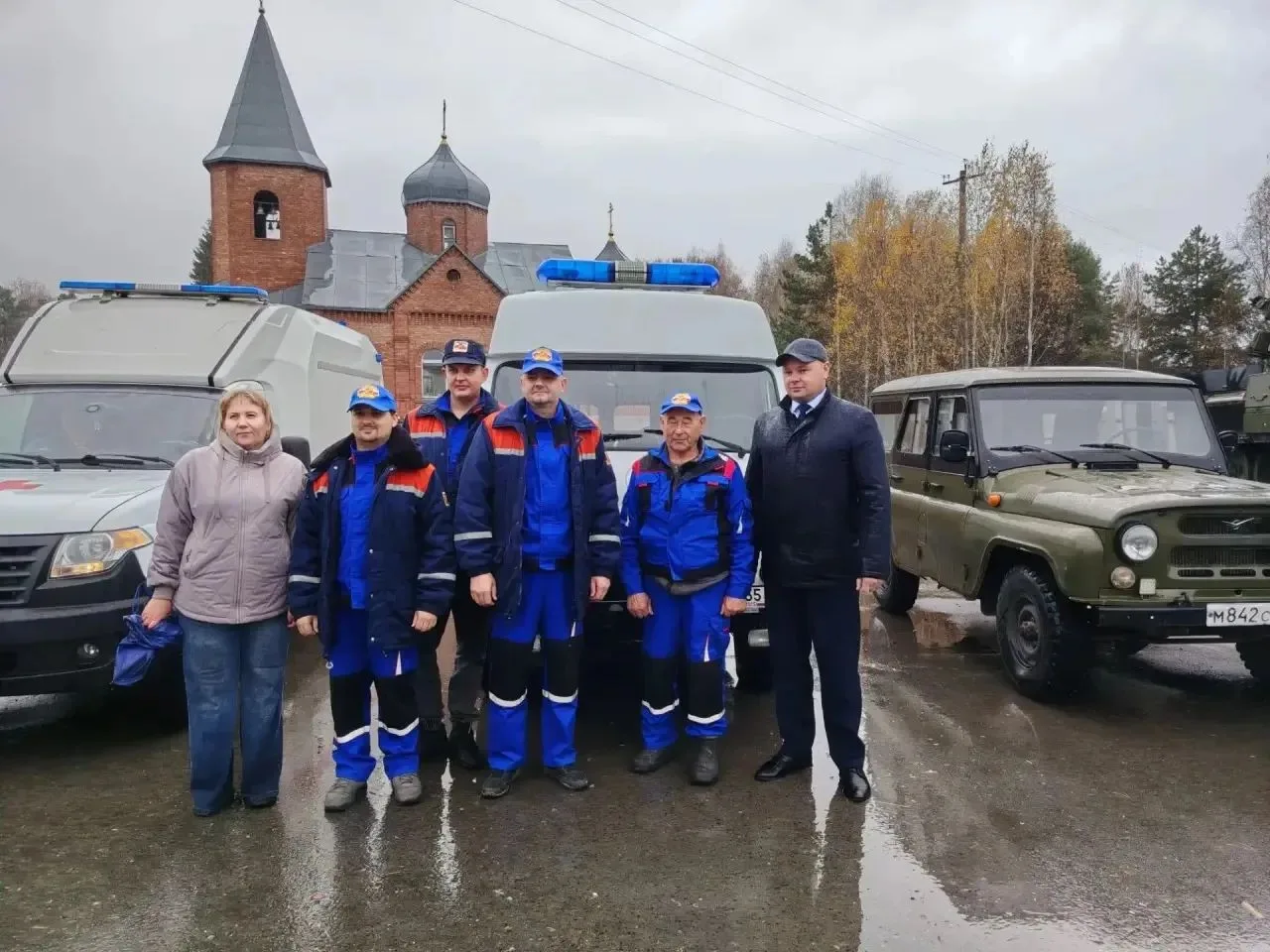 Знаменская ЦРБ приняла участие в учениях, которые стартовали утром 9 октября.